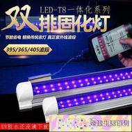 【廠家直銷】UV固化燈LED紫外線固化燈365NM光源uv膠固化紫光燈雙排紫外燈管