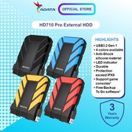 ADATA HD710 PRO 1TB /2TB/4TB External Hard Disk Drive Portable HDD (Black / Red / Blue / Yellow)
