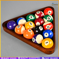 Chasy 16Pcs ลูกสนุกเกอร์ /Pool Table Practice Ball Billiards Snooker Training Balls 5.25cm