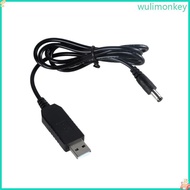 WU DC5 5x2 1mm USB to 4 5V DC5 5x2 1mm Power Cable for 3AA  Devices Like Lamp and Toys