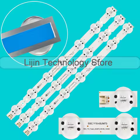 LED BackLight Strip For SSC.Y19.43UM73 43UM751C0SB 43UM7490PLC 43UM74006LB 43UM7400PLB 43UM7300PSA 4