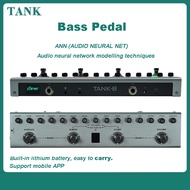 Tank-B BASS Multi-Effects Pedal Rechargeable 36 Presets 9 Preamp Slots 8 IR Cab Slots 3Modulation/De