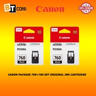 Canon Package Set Original Ink Cartridge PG-760, PG-760XL, CL-761, CL-761XL