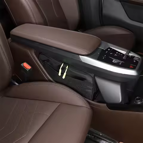 Multi functional Storage Bag For BMW X1 U11 2023 2024 Car Center Control Lower Storage Bag Car Inter