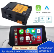 ✅ อแดปเตอร์ USB Mazda รุ่นใหม่! เชื่อมต่อ CarPlay/Android Auto |ใช้กับ Mazda 2 3 6 CX3 CX5 CX8 CX9 M
