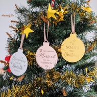 GANTUNGAN NOAH Christmas Bauble | CHRISTMAS ORNAMENTS | Acrylic Christmas Decorations | Acrylic Chri