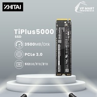 ZHITAI SSD TiPlus 5000 500GB/1TB/2TB Solid State Drive SSD Untuk Laptop M.2 SSD Nvme Notebook PCIe 4