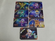 聖鬥士星矢閃卡 bandai 新版閃咭D