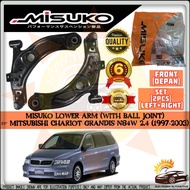 Mitsubishi Chariot Grandis N84W 2.4 (1997-2003) MISUKO LOWER ARM SET ( FRONT LEFT & RIGHT )