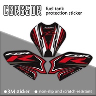 CBR650R 3M Frosted Motorcycle Accessories Sticker Decal Kit Fuel Tank Pad Protector Anti slip Fit Fo