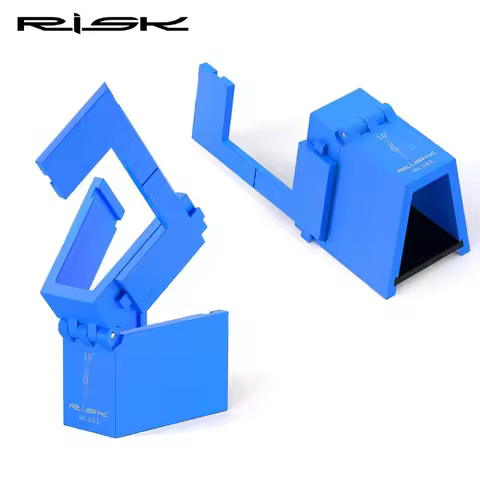 RISK Bicycle Shift Lever Angle Measuring Tool Inward Bending Handlebar Position Adjustment Protracto