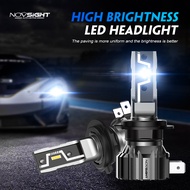 YOOGOO Novsight h4 led headlight for car Headlamp N57 H7 H11 9005 fog spot lights 50W 10000LM 32V Ga