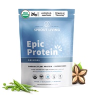 Epic Protein, Plant Based Protein & Superfoods Powder, Original, Unflavored | Organic Protein Powder