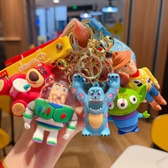 GANTUNGAN Large Silicone Toy Story Lotso Keychain / Disney Toy Story Lotso Keychain / Toy Story Lots
