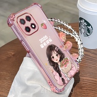 Casing Honor X6C X6 X6S X8 4G 5G X6A X6B X8A X8B X8C phone case for NEW Silicone Four corner anti fa