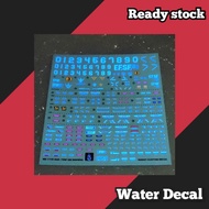 Yan Water Decal MG 1/100 GM Sniper Plastic Model Kit Tool