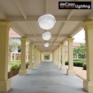 Decasa Lighting White Outdoor Bulk head Ceiling Lights Garden Wall Lights Waterproof Outdoor Car por