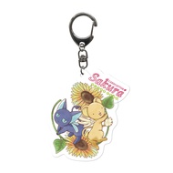 ABYSTYLE Cardcaptor Sakura Kero & Spinny Acrylic Keychain Anime Manga Accessories Merch Gift