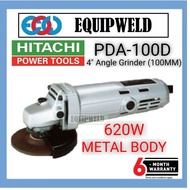 HITACHI PDA100D ANGLE GRINDER 4" 100MM 620W (METAL BODY) PDA-100D
