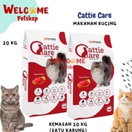 Grab Gojek Cattie Care 20 Kg Karung Tuna Makanan Kucing 1 Sak Cat Food