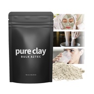 Organic Calcium Bentonite Clay Powder Bulk Clay Bag (32oz), Aztec Clay Drink Powder, Food Grade Bent