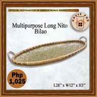 Housepod  Multipurpose Nito Bilao Basket /Tray Diameter 28inches Height 3inches