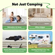 MODOFO Inflatable Air Bed Double Size with Electric Pump Automatic Portable Foldable For Camping Ten