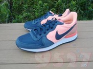 9527 NIKE WMNS INTERNATIONALIST 慢跑鞋 807412-800 藍 粉橘 女鞋