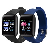 116 Plus Smart Bracelet Waterproof Smart Watch Fitness Tracker Watch Blood Pressure Heart Rate Monitor Smart Band