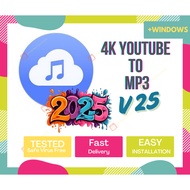 4K Youtube to MP3 2025 𝐯𝟐𝟓.𝟑𝟒 | For Win&McOs 𝗗𝗼𝘄𝗻𝗹𝗼𝗮𝗱 𝗩𝗶𝗱𝗲𝗼 𝘁𝗼 𝗠𝗣𝟯 𝗦𝗼𝗻𝗴 𝗠𝘂𝘀𝗶𝗰 𝗘𝗮𝘀𝘆 |  𝐀𝐜𝐭𝐢𝐯𝐚𝐭𝐞𝐝