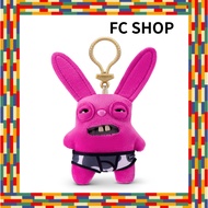 Fuggler Keyring Budgie Series Rabid Rabbit - Pink Rabid Rabbit Pink Keychain 15705D Authentic