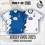 Evos Jersey 2023 Mpl S11 Latest 2023 Evos Jersey Best Mpl Ml Official Esports Jersey Blue Custom Nam