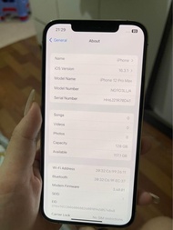 iPhone 12 pro max 128GB