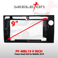 Frame Head Unit Mobilio Android 9 Inch Skeleton
