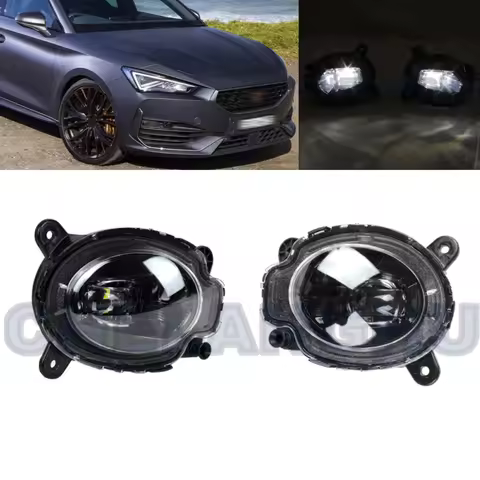 LED fog light For Seat Leon 2020 2021 2022 2023 Pair Left+Right Front Fog Lamp car accessories 5JF94