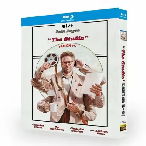 The Studio Season 1 (2025) Seasons Blu-ray Disc DVD 2-Disc Box Set