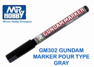 Gundam Marker POUR TYPE Mr.Hobby GM301-GM303 ชุดกันดั้มมาร์คเกอร์ (BLACKGRAYBROWN)