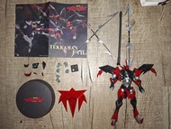 宇宙騎士 sky x studio Tekkaman EVIL 超合金成品 極新淨