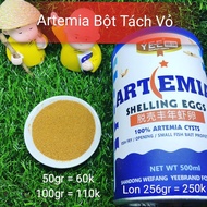 Artemia Bột Tách Vỏ Cho Cá Ăn Trực Tiếp - Guppy Xanh