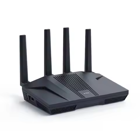 GL.iNet GL-MT6000 (Flint 2) WiFi 6 High Speed Gaming Routers for Wireless Internet, 2 x 2.5G Etherne