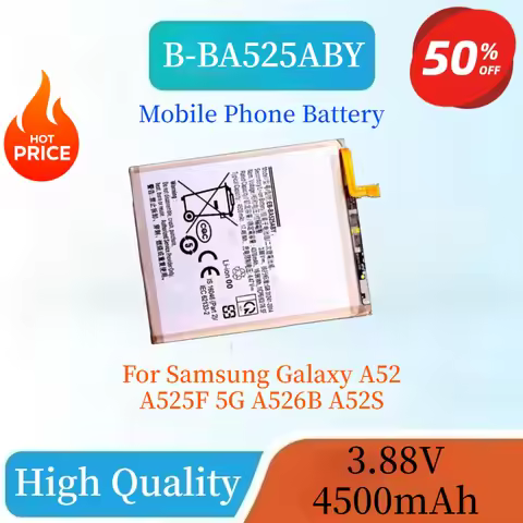 High Quality Brand-New EB-BA525ABY 3.88V 4500mAh Replaceable Mobile Phone Battery For Samsung Galaxy