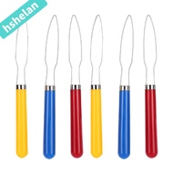 HSHELANXB 6pcs Button Hook Tool, Comfort Grip Handle Wire Loop Design Zipper Pull Assist Tool, Assis