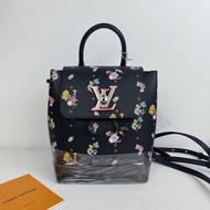 LV 雙肩小書包 秀款小花Lockme雙肩包