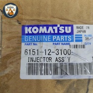 6151-12-3100 INJECTOR ASSY GENUINE KOMATSU