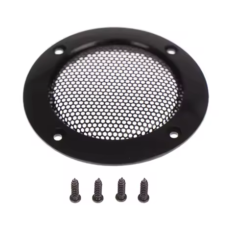 Hot! 2 Pcs Round Audio Speakers Protective Cover 2 Inch Protective Mesh Net Grilles Speaker Circle S