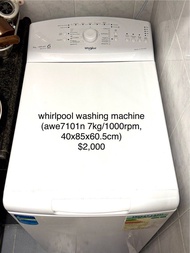 Whirlpool Washing Machine (awe7101n)
