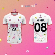 NEW BINI Pink Breathable Quick-drying Jersey Full Sublimation  Tshirt