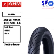 AHM Honda Federal FT293 100 80 14 FT 293 automatic tubeless tire varioORISINIL