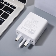 Original HUAWEI 88W Dual Ports Charger Super Fast Charger USB A/C PD UK Power Adapter 6A Type C Cabl