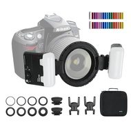 Godox MF12 MF12-K2 Macro Flash, Twin Macro Flash Lite, 12w 2.4G Wireless Control Off Camera Flash, T